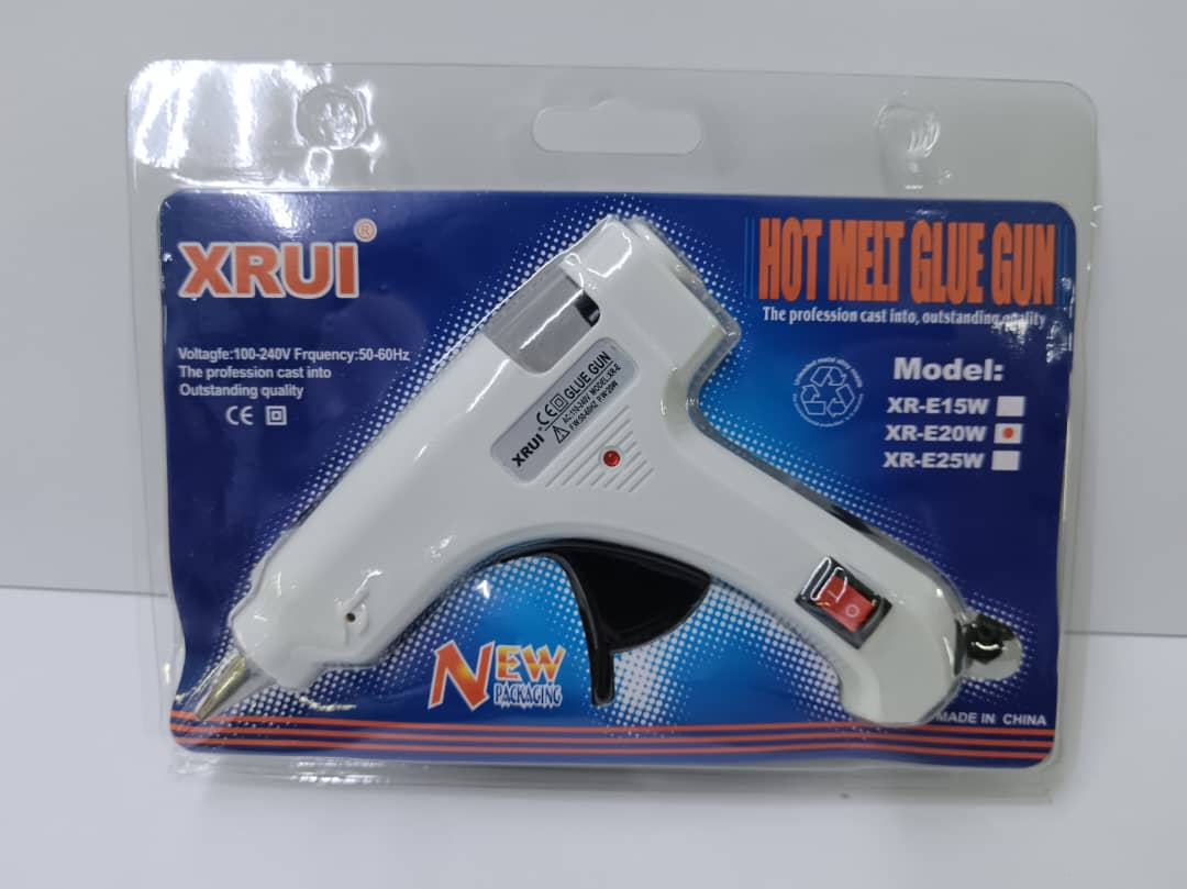 [WESTSTAR] Hot Melt Glue Gun, Hot Glue Gun XR-E20W Small - 3 PIN PLUG (2meter cable)