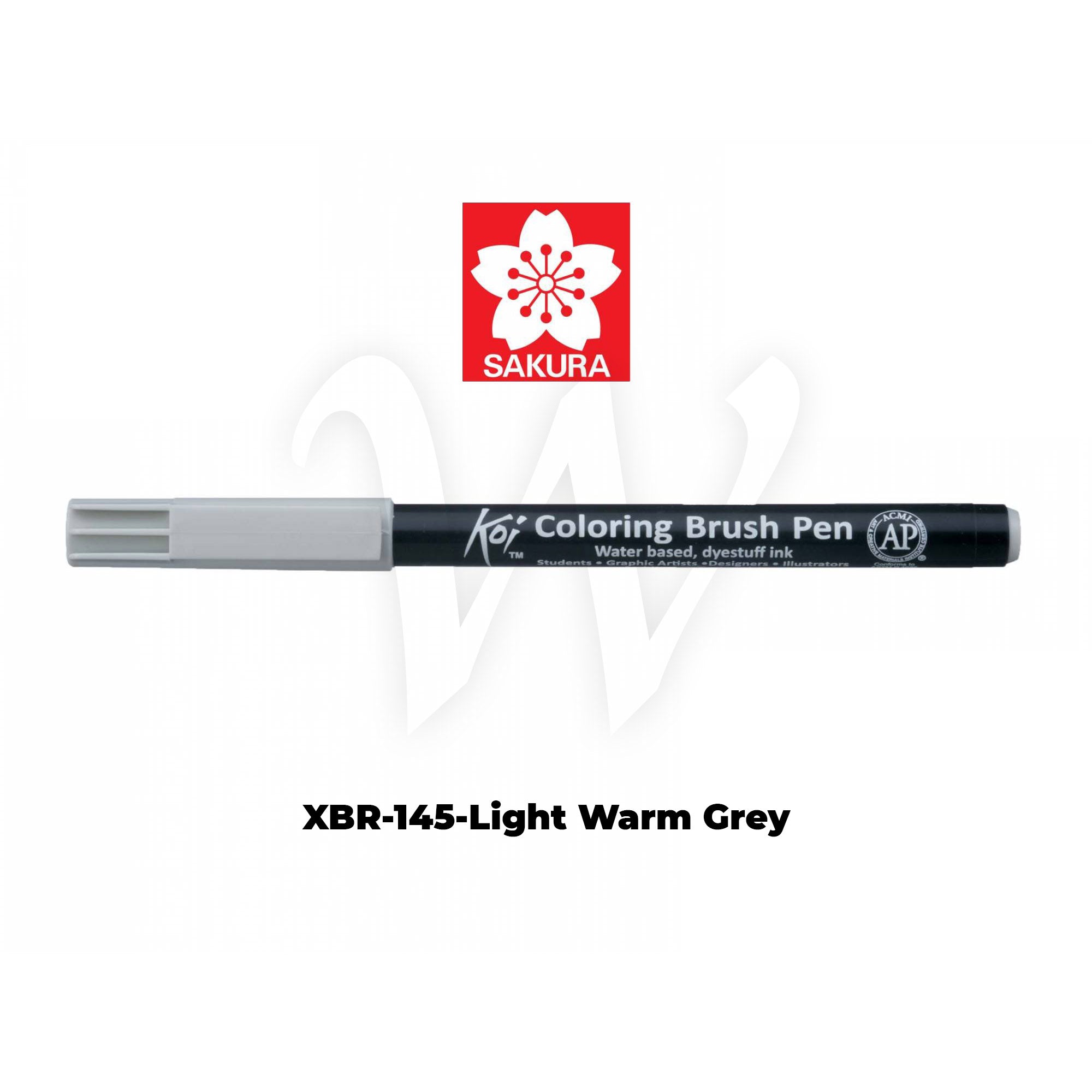 [WESTSTAR] Sakura Koi Color Brush Pen Coloring  Pen (Single piece)