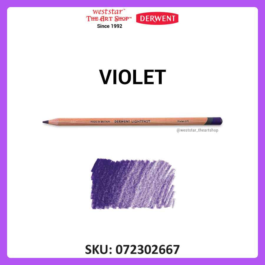 [Weststar TAS] Derwent Lightfast Color Pencil Refill - Single Piece (100 Colors)