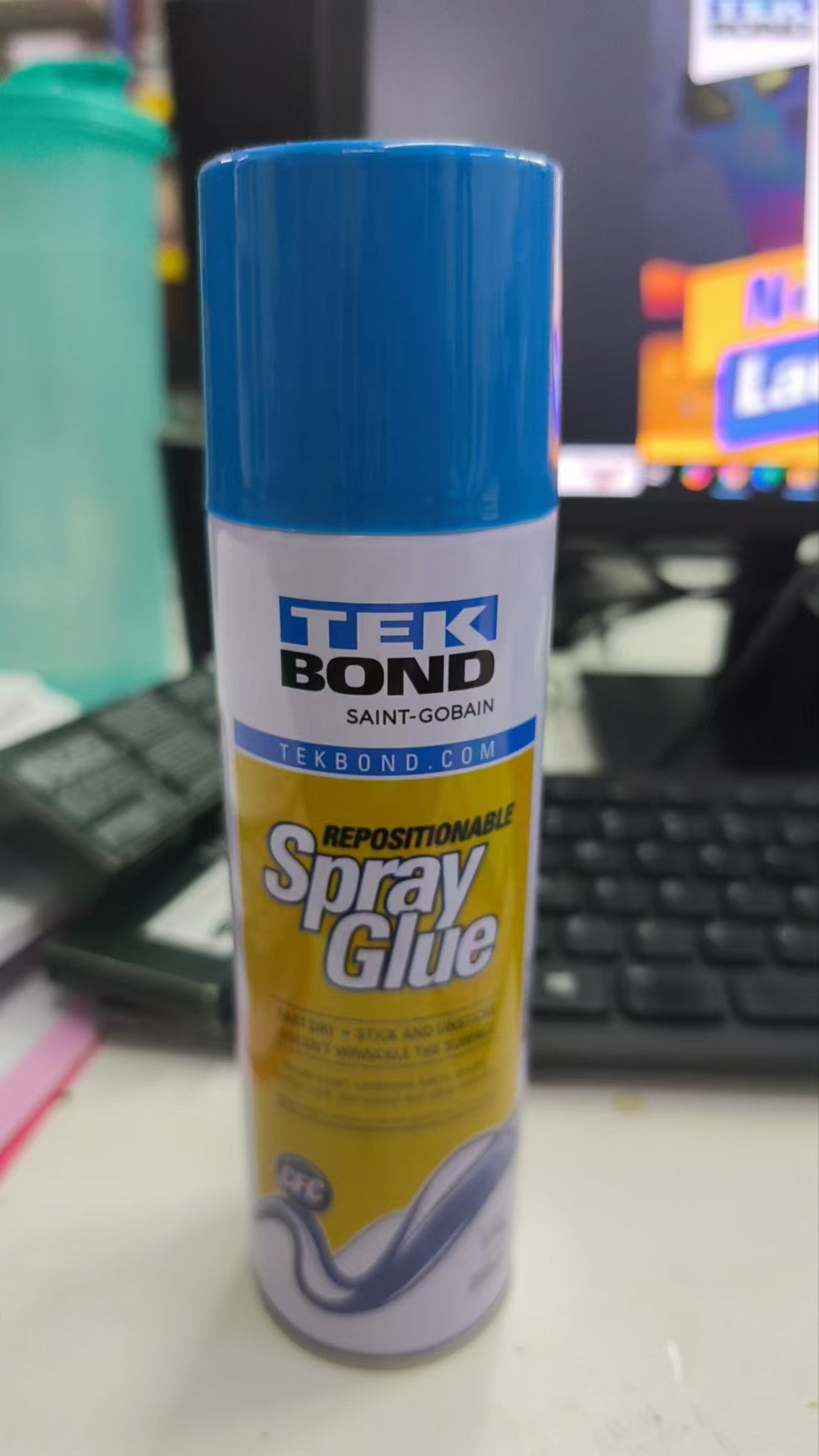 TEK BOND REPOSITIONABLE SPRAY GLUE 170g