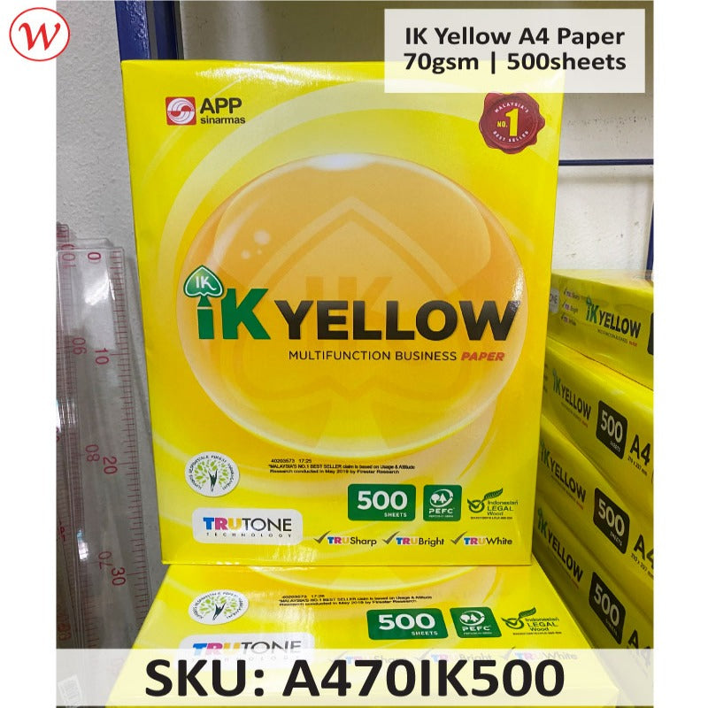 IK Yellow Paper | A4 * 70gm