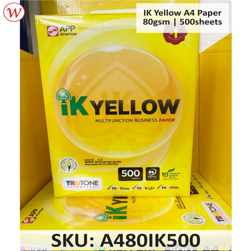 IK Yellow Paper | A4 * 80gsm