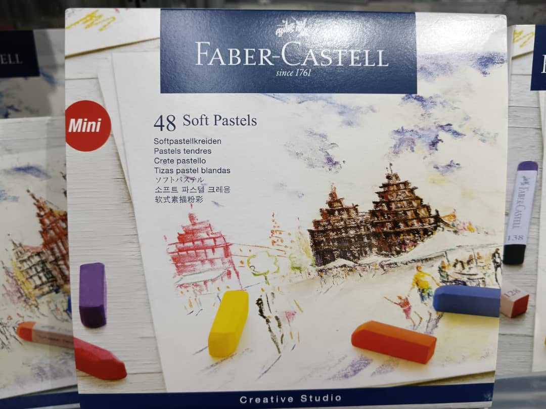 FABER CASTELL Creative Studio Soft Pastel Set - 12 / 24 / 36 / 72 colours