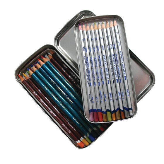 DERWENT Pencil Tin, Removable Tray, (2300582)