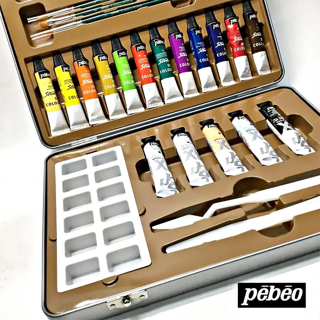 [WE-ARTS] Pebeo Studio XL OIL ATELIER Metal Set Oil Paint