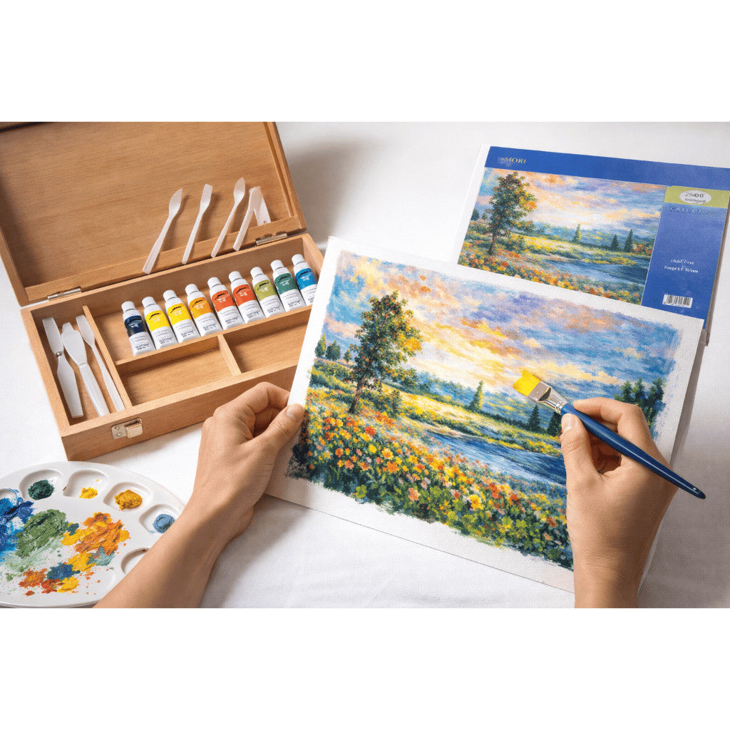 OIL PAINT + ART BOX SET Complete – WORLD ART DAY PROMOTION