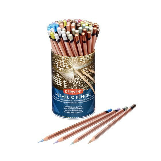 Derwent Metallic Pencil Set Tin / Tub