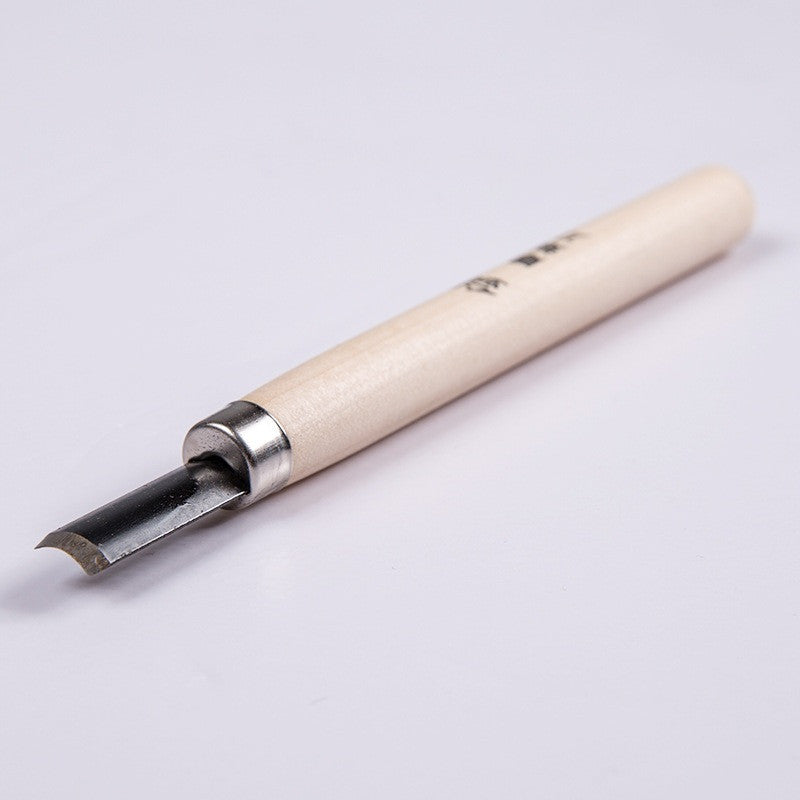 [WESTSTAR] Bamboo Handle Carving Tool Set/ Carving Knife / Art Tools Sculpting /Alat Pahat Kayu Ukir -Set of 6pcs/10pcs