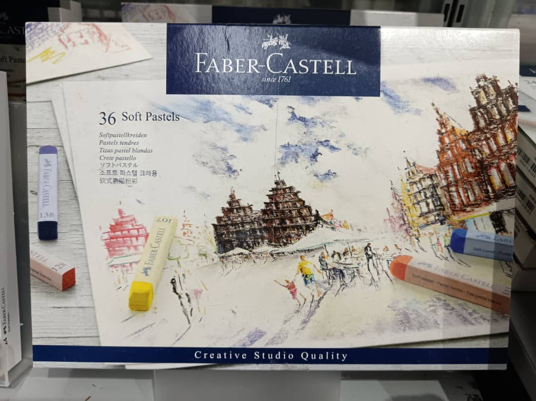 FABER CASTELL Creative Studio Soft Pastel Set - 12 / 24 / 36 / 72 colours