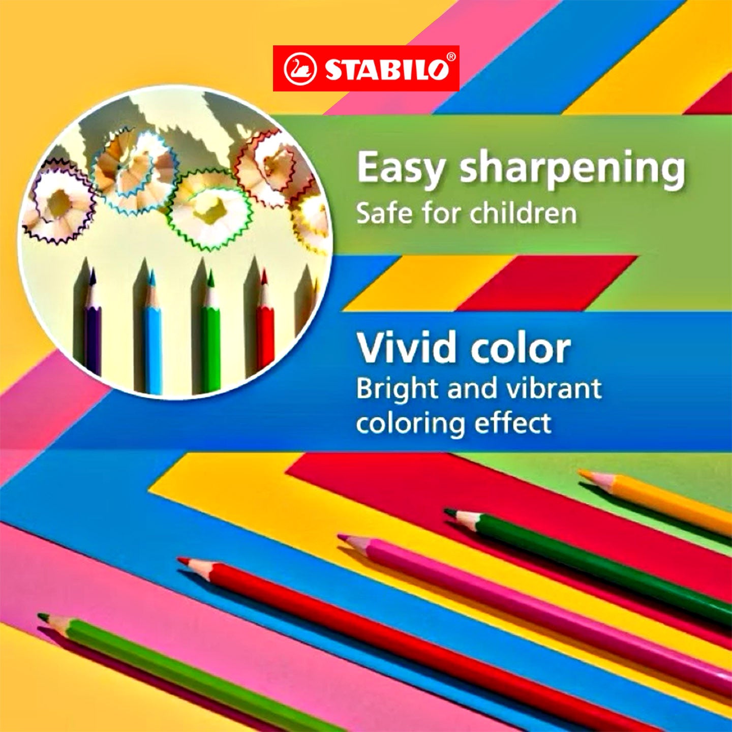 [WE-ARTS] Stabilo Swans 1870S/16SP1 Colour Pencil Back to School Set