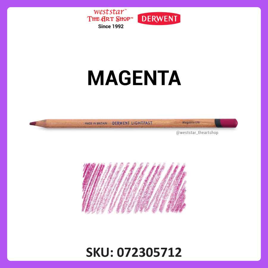 [Weststar TAS] Derwent Lightfast Color Pencil Refill - Single Piece (100 Colors)