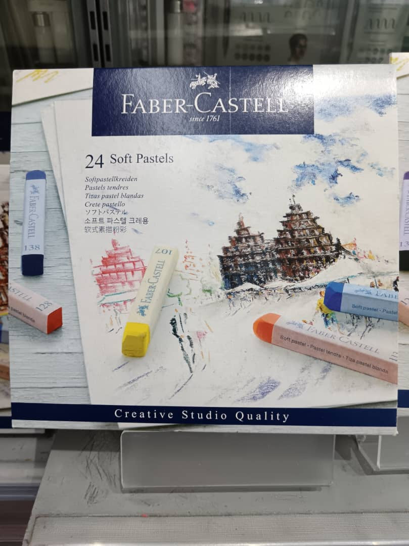 FABER CASTELL Creative Studio Soft Pastel Set - 12 / 24 / 36 / 72 colours