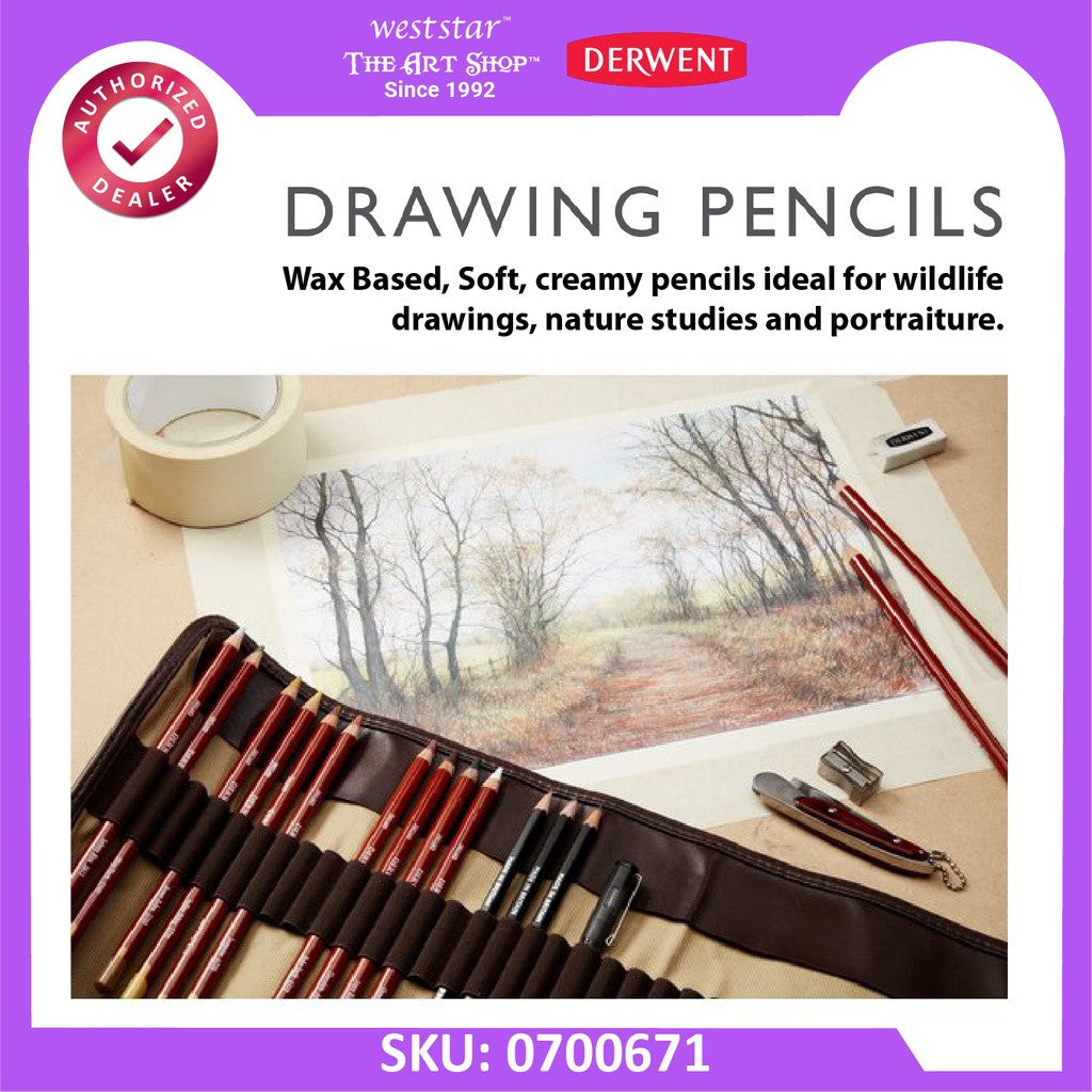 Derwent Drawing Pencil - 12 color / 24 color Set