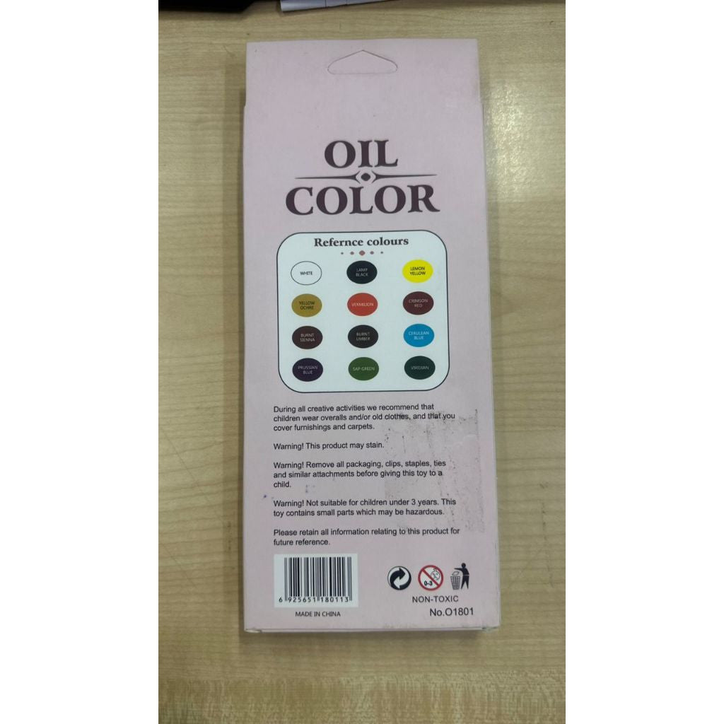 Acrylic Paint Set Watercolour Paint Gouache Paint Set Oil Paint Set of 12c x 12ml