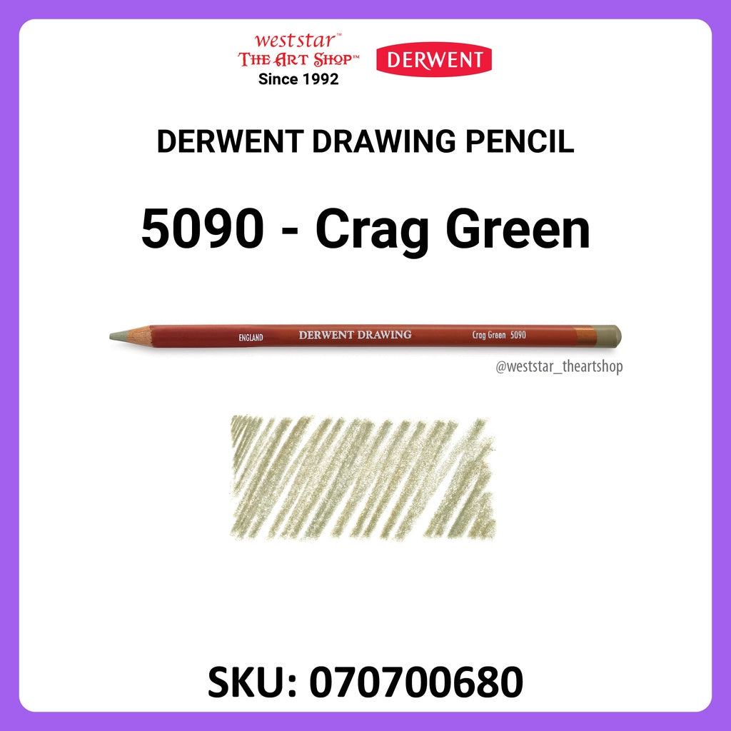 [WESTSTAR] Derwent Drawing Pencil  - Single Pc