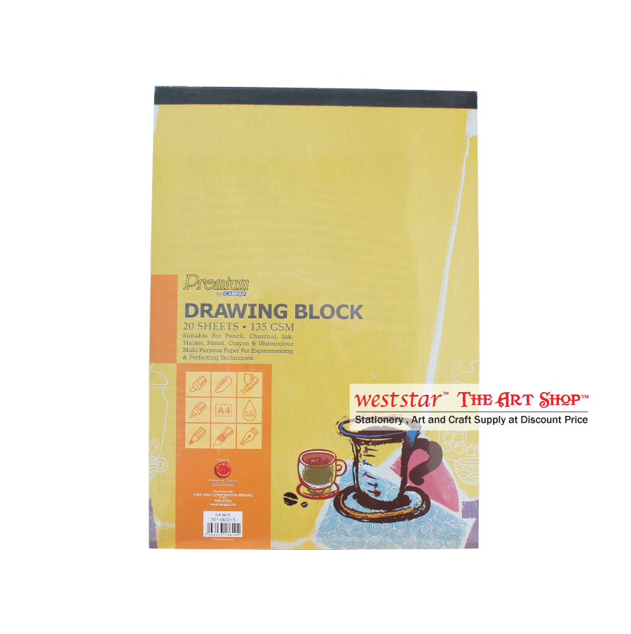 Camel Guide Block Camel CA 3610 Drawing Block I Weststar The Art Shop - retail & wholesale