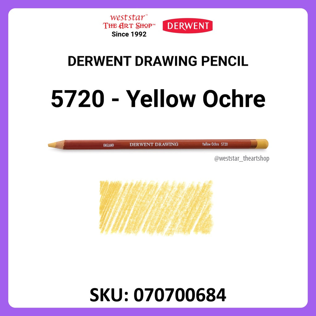 [WESTSTAR] Derwent Drawing Pencil  - Single Pc