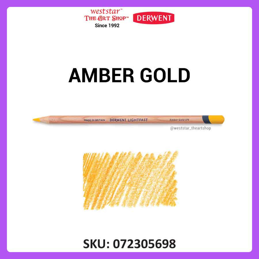 [Weststar TAS] Derwent Lightfast Color Pencil Refill - Single Piece (100 Colors)