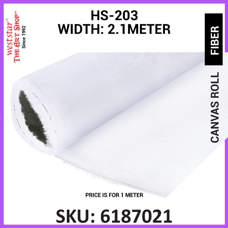 Artist Primed Cotton Canvas Roll Canvas Fabric Kain Canvas Lukisan Canvas Cloth Fabric for Painting