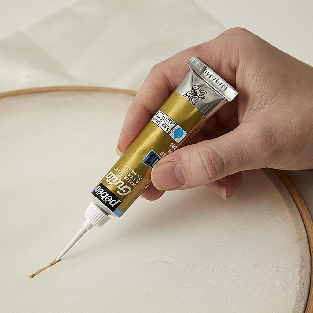 [WE-ARTS] Pebeo Setasilk Water-Based Gutta 20ml (Silk Outliner) | Silk Paint