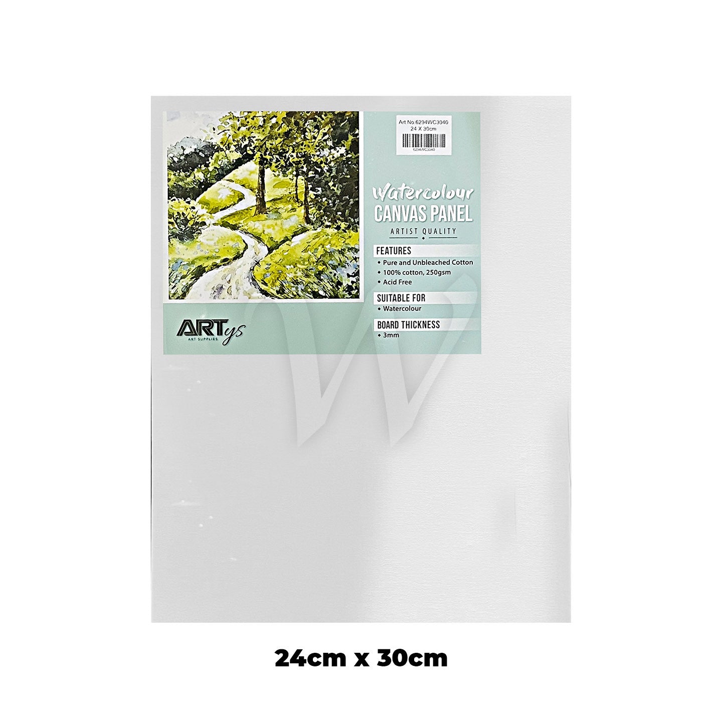 ARTYS Watercolour Canvas Panel Canvas Board for Watercolour Painting Frame Kanvas Lukis Drawing Canvas Panel