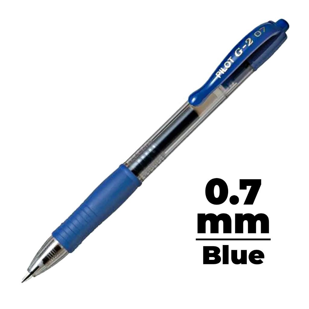 PILOT G2 Gel Pen, Pilot Retractable Gel Pen, Pilot G-2 Gel Pen - 0.38, 0.5, 0.7, 1.0 | Black / Blue / Red