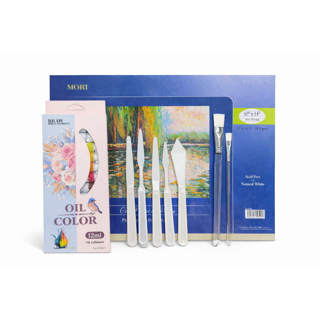 OIL PAINT + ART BOX SET Complete – WORLD ART DAY PROMOTION