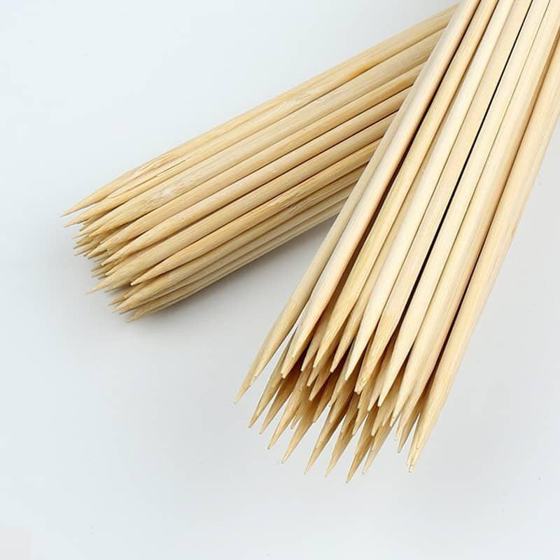 [WETAS] Bamboo Stick Batang Lidi Satay BBQ Stick Bamboo Skewer Kayu Cucuk Satey Batang Lidi Bunga Telur DIY Lidi Sate