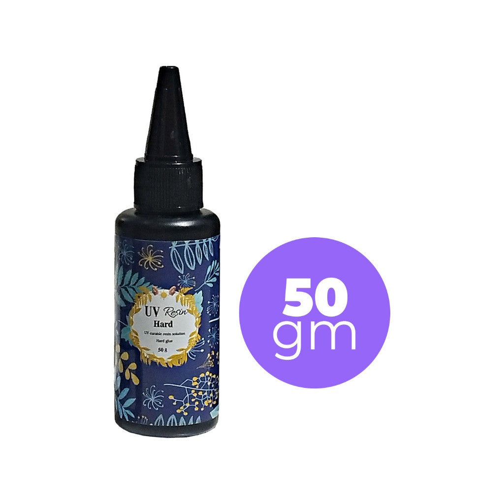 UV Resin Hard  UV Curable Resin Solution 50g / 200g / 500g Art & Craft