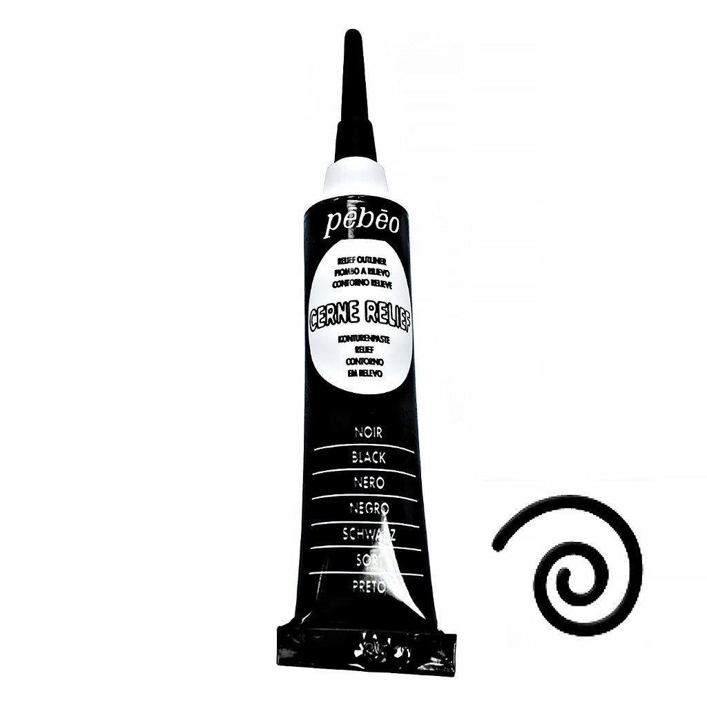 [WE-ARTS] Pebeo Cerne Relief 20ML (Glass Outliner)