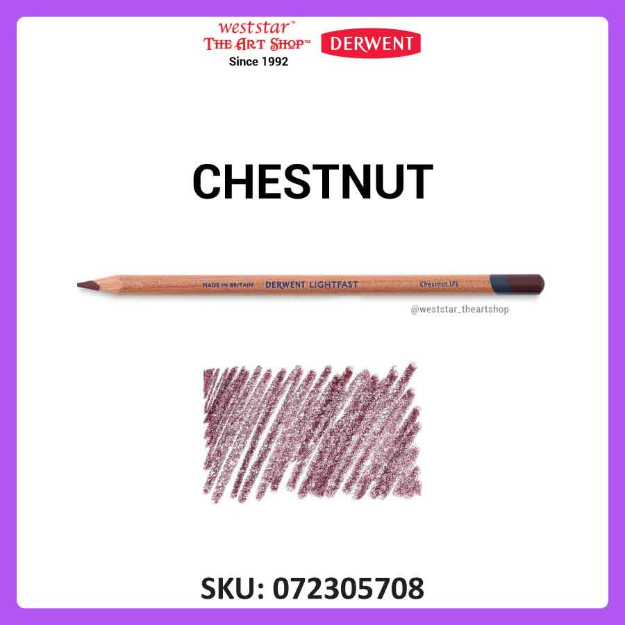 [Weststar TAS] Derwent Lightfast Color Pencil Refill - Single Piece (100 Colors)
