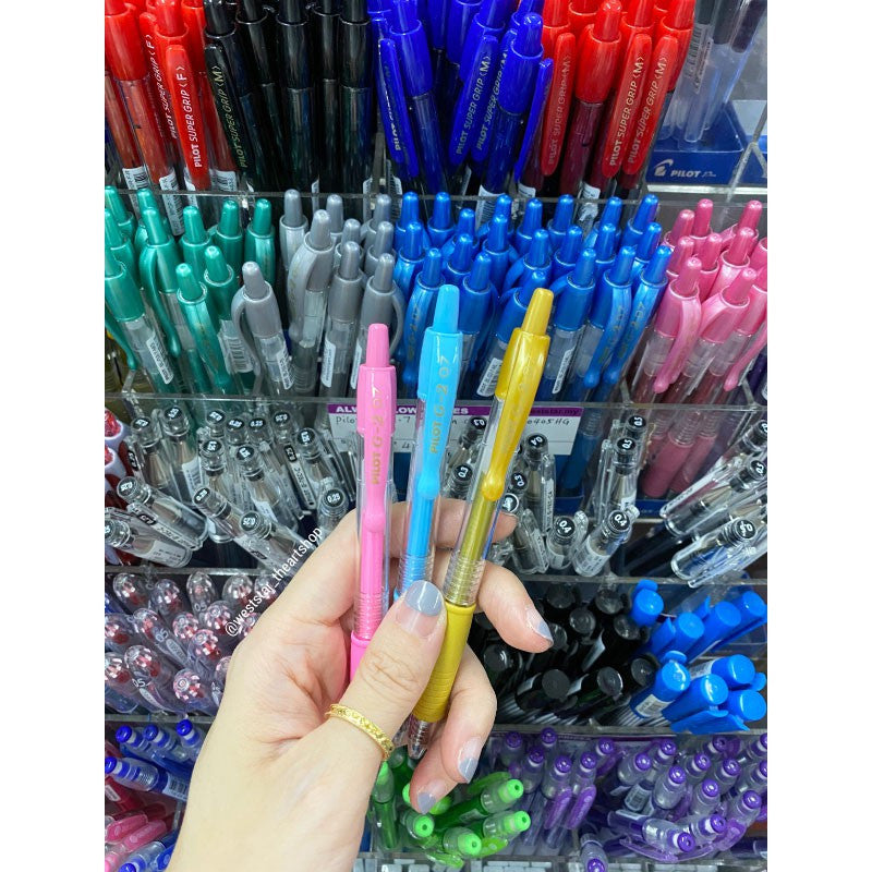PILOT G2 Gel Pen, Pilot Retractable Gel Pen, Pilot G-2 Gel Pen (METALLIC / PASTEL COLOR) 0.7mm