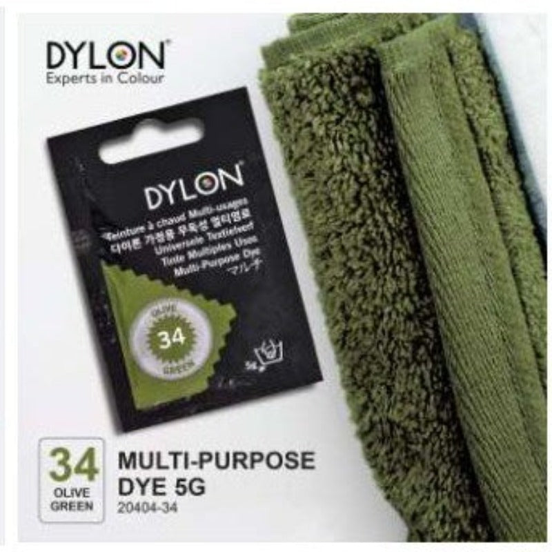 Dylon Hand Dye 34 Olive Green