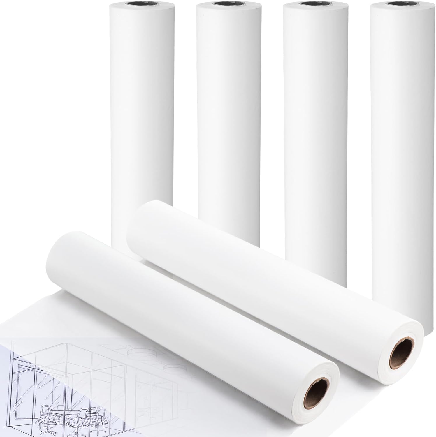 [WESTSTAR] Drafting Paper Roll 25g- 30cm*50mtr