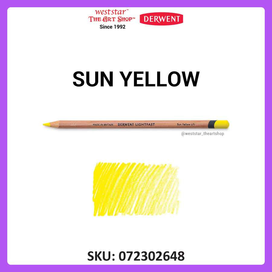 [Weststar TAS] Derwent Lightfast Color Pencil Refill - Single Piece (100 Colors)
