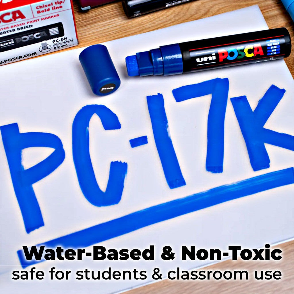 [WE-ARTS] Uni POSCA PC-17K Extra Bold Paint Marker Water-based (15mm)