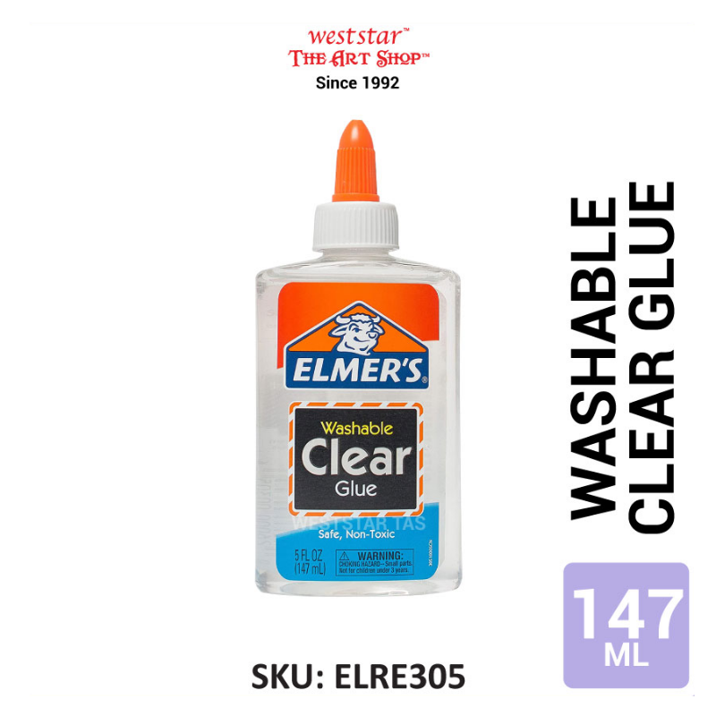 Elmer's Washable Clear Glue 147ml