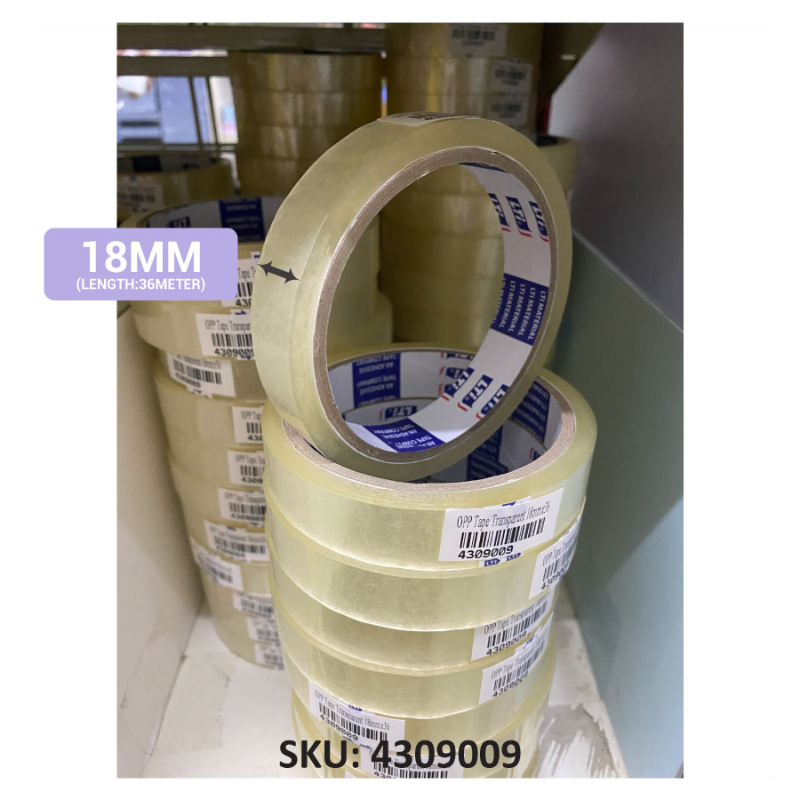 OPP Tape Transparent / Packaging Tape / Pita Pelekat