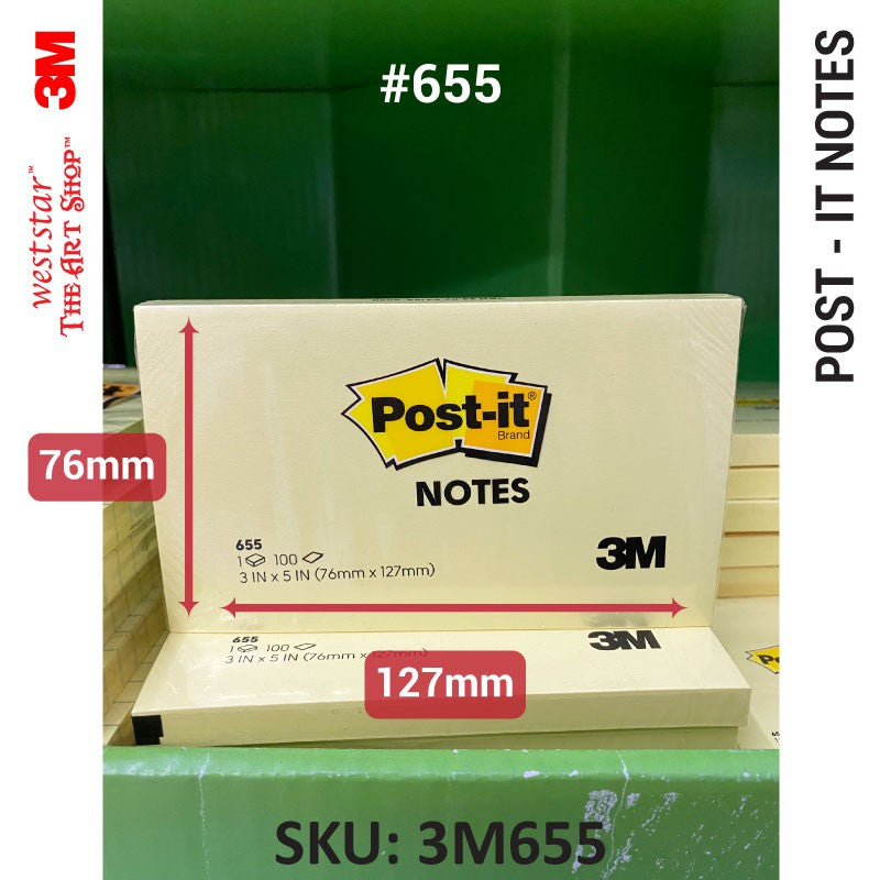 [WE-ARTS] 3M Post-it Notes , Sticky Note Weststar The Art Shop