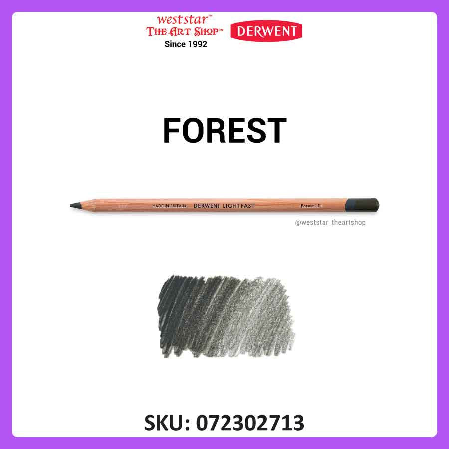 [Weststar TAS] Derwent Lightfast Color Pencil Refill - Single Piece (100 Colors)