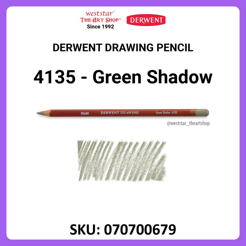 [WESTSTAR] Derwent Drawing Pencil  - Single Pc