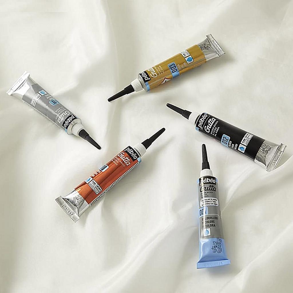 [WE-ARTS] Pebeo Setasilk Water-Based Gutta 20ml (Silk Outliner) | Silk Paint