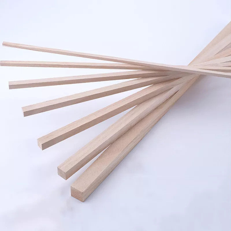 [WETAS] Paulownia Wood Stick Wooden Stick Lightweight Strong Wooden Craft Stick - 50cm length