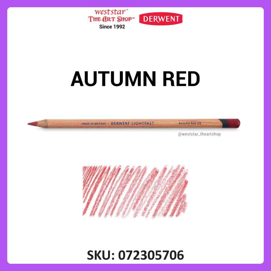 [Weststar TAS] Derwent Lightfast Color Pencil Refill - Single Piece (100 Colors)