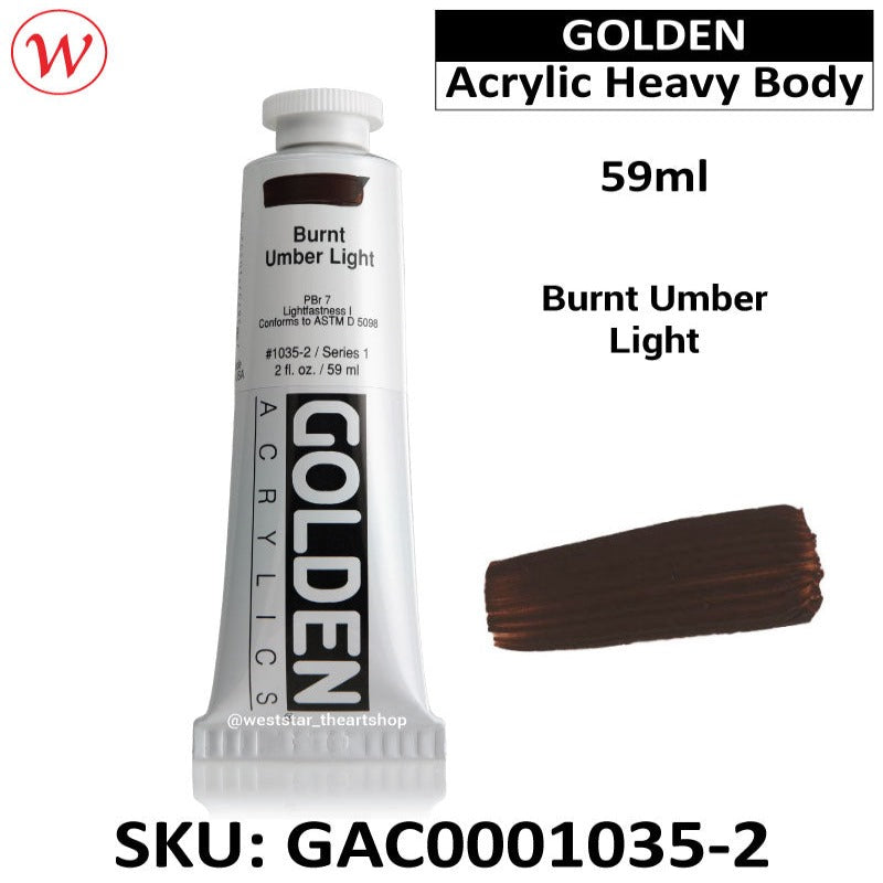 Golden Heavy Body Acrylic Paint | (59ml)