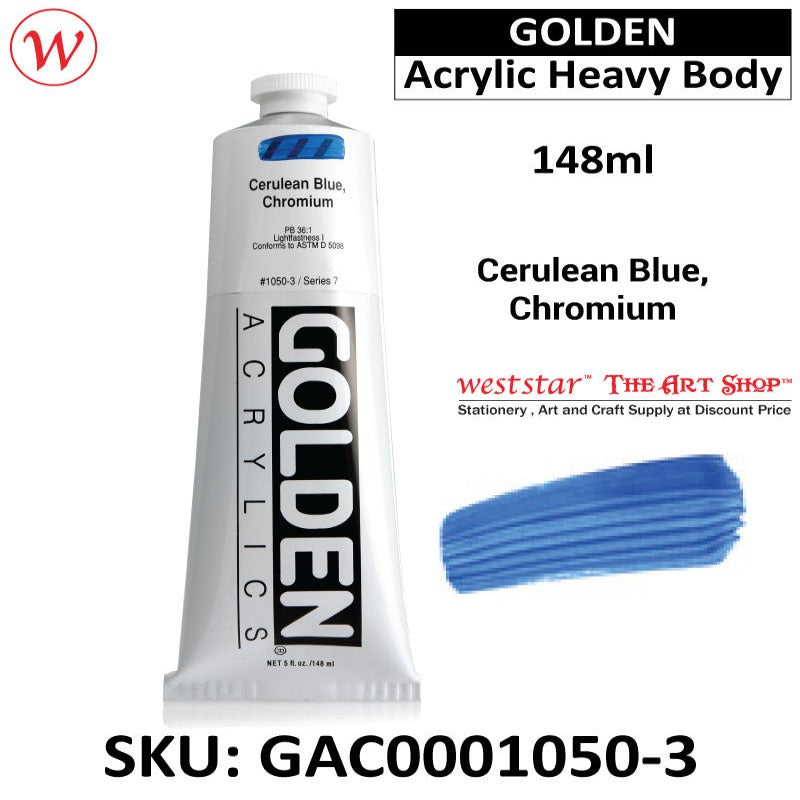 Golden Acrylic Heavy Body | (148ml)