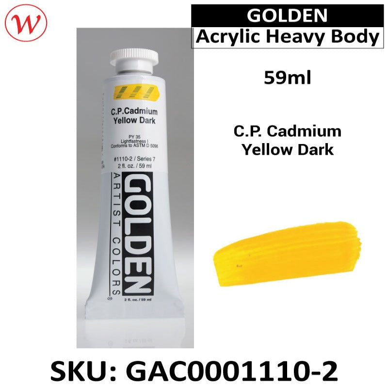 Golden Heavy Body Acrylic Paint | (59ml)