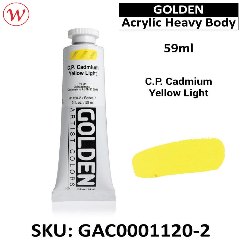 Golden Heavy Body Acrylic Paint | (59ml)