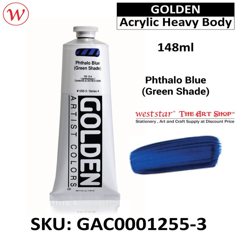 Golden Acrylic Heavy Body | (148ml)