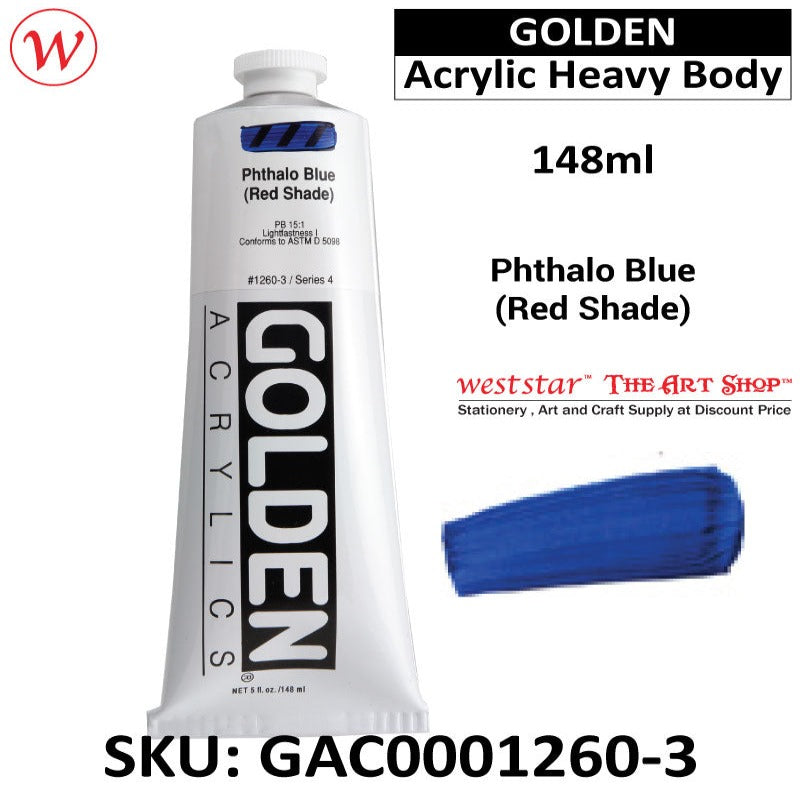 Golden Acrylic Heavy Body | (148ml)